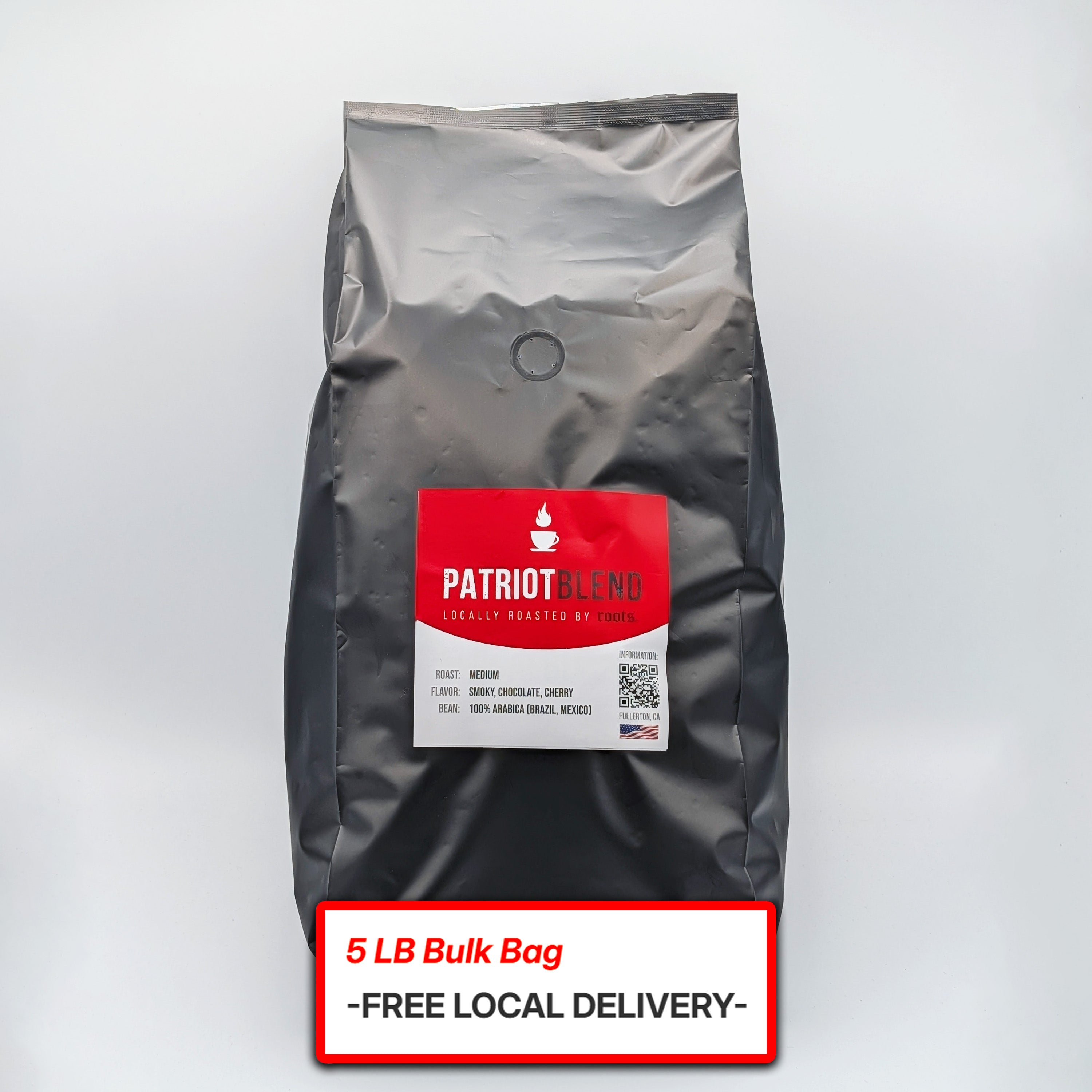 PATRIOT BLEND COFFEE - 5LB BAG